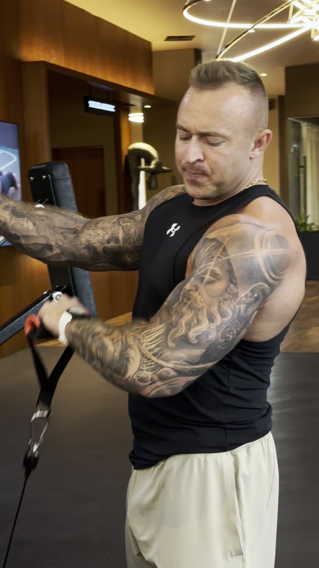 Philip Johansen training